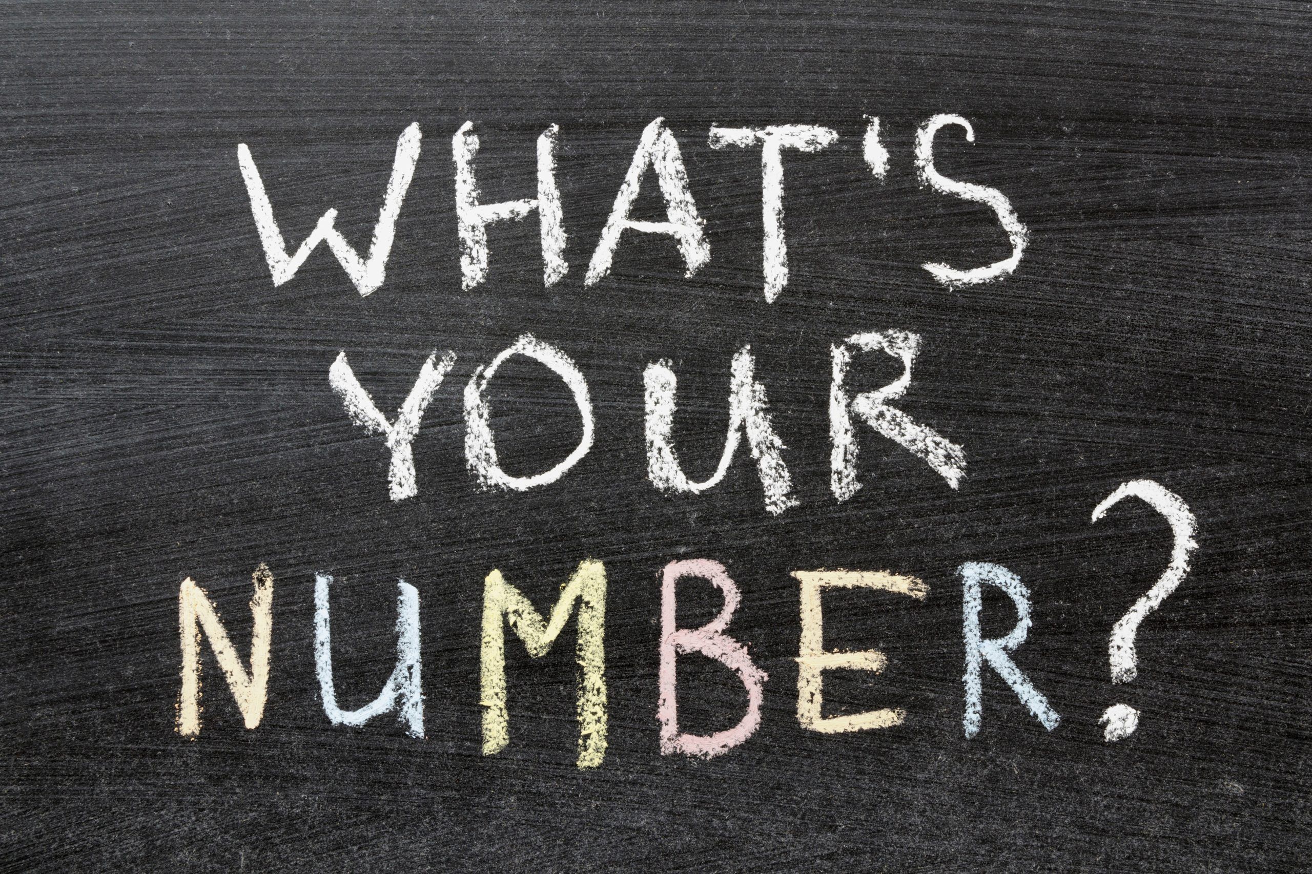 What’s Your Number?