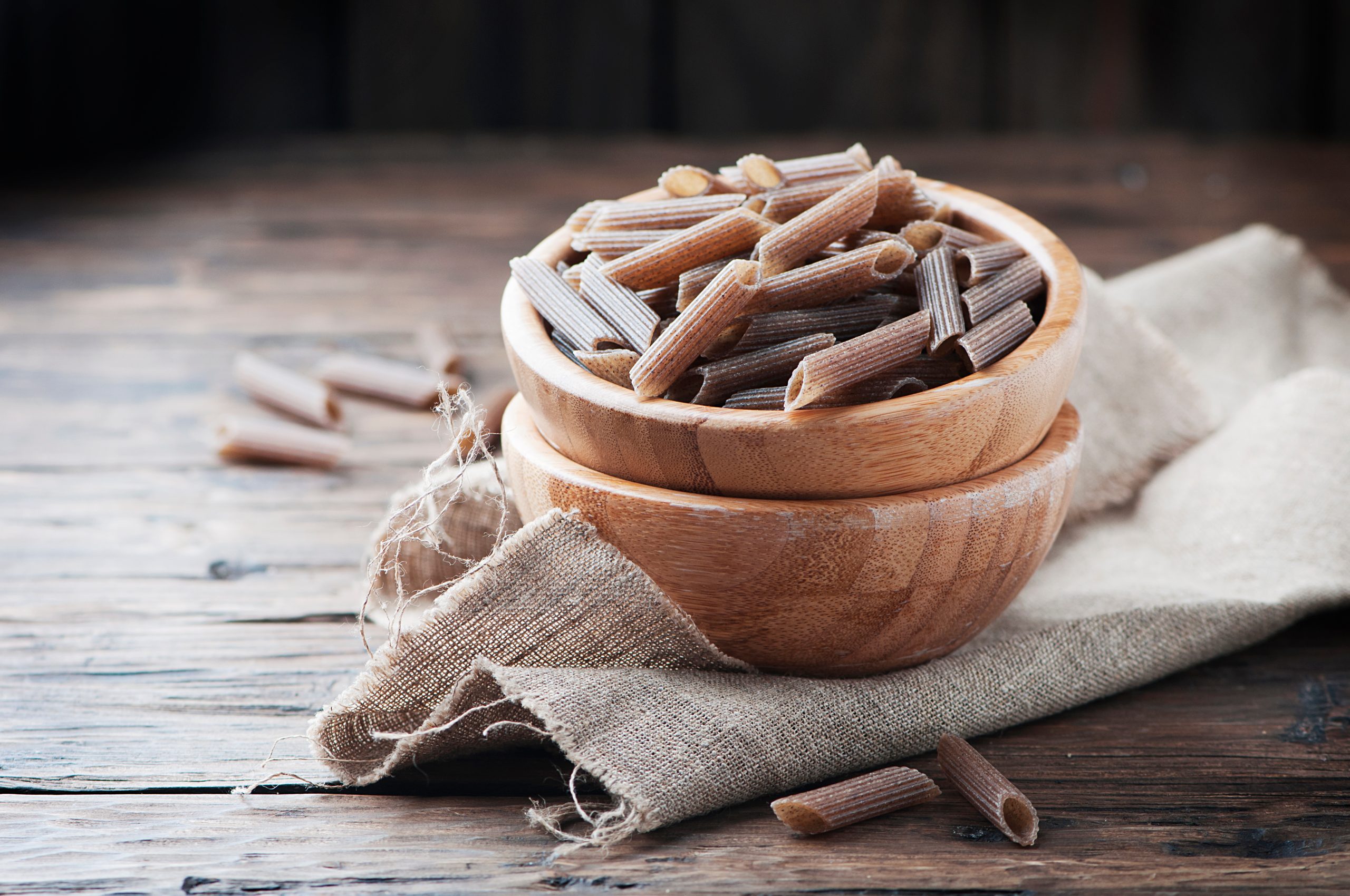 Buckwheat Pasta with Broccoli & Bell Pepper